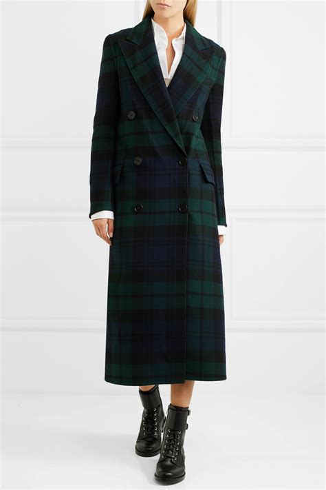 burberry wool cashmere tartan fabrics|Burberry Callen Wool & Cashmere Coat .